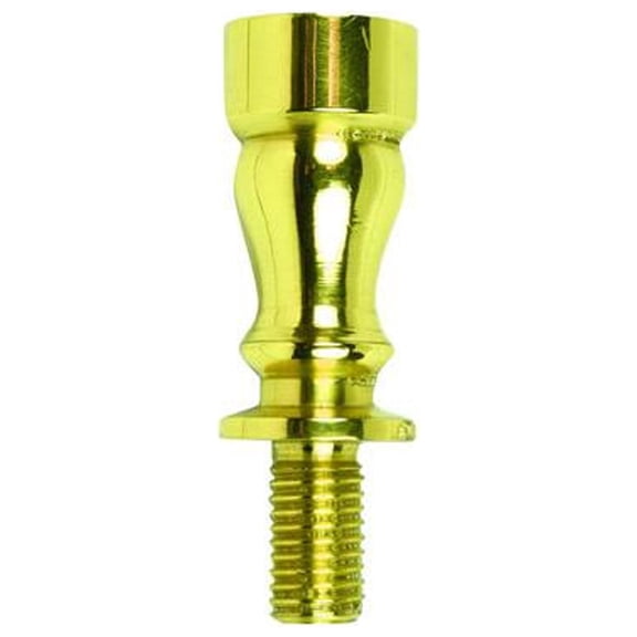 Jandorf 60118 Lamp Shade Riser, Solid Brass, 1-In. - Quantity 6