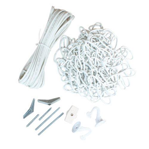 Jandorf 60262 Swag Kit, 15', White, Each