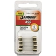 thumbnail image 1 of Jandorf 60631 Fast Acting Fuse, 4 A, 250 V, 200 A, 10 kA Interrupt, Glass Body, 1 of 2