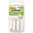 thumbnail image 1 of Jandorf  4 Ga. Uninsulated Wire  Terminal Butt Splice  Silver  2 pk, 1 of 2