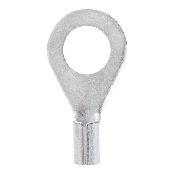 Jandorf 60902 Ring Terminal, 16 to 14 AWG Wire, 1/4 in Stud, Copper Contact