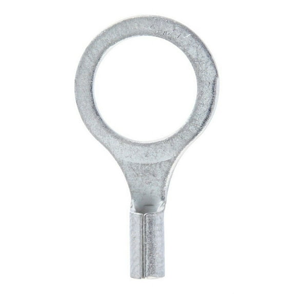 Jandorf 60971 Ring Terminal, 22 - 18 AWG, Non-Insulated, Tin Plated Copper