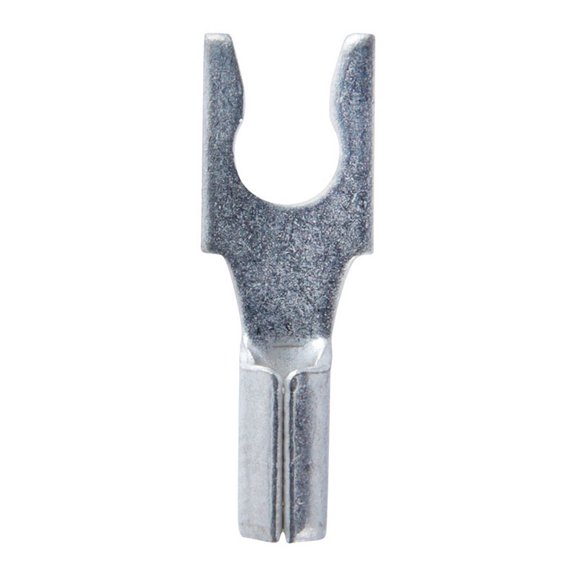 Jandorf 60977 Spade Terminal, 600 V, 22 to 18 AWG Wire, #6 Stud, Copper Contact