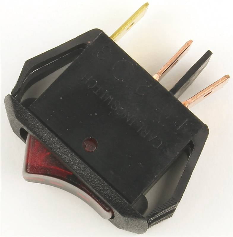 Jandorf 61038 Illuminated Spst Rocker Switch, 10 Amp, 30 Volt