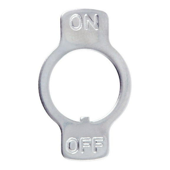 Jandorf 61157 Toggle Switch Plate Gray