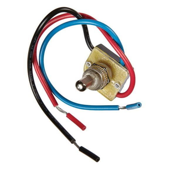 Jandorf 61203 1A 125V 2-Pole 2-Speed 3-Wire Terminal 3-Way Push Button Switch