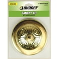 thumbnail image 1 of Jandorf 60214 Canopy Kit, Ceiling, Traditional, Brass, For: Outlet Box and Hang Ceiling Fixture, 1 of 2