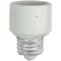Jandorf  Porcelain  Medium Base  Socket Extender  1 pk