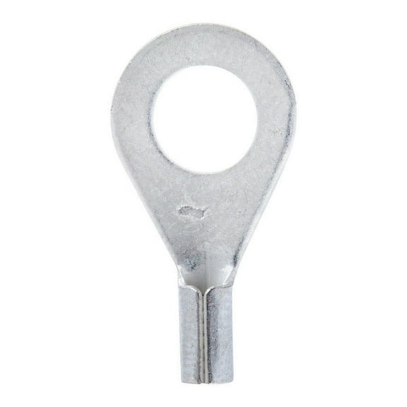 Jandorf 22-18 Ga. Uninsulated Wire Terminal Ring Silver 5 pk