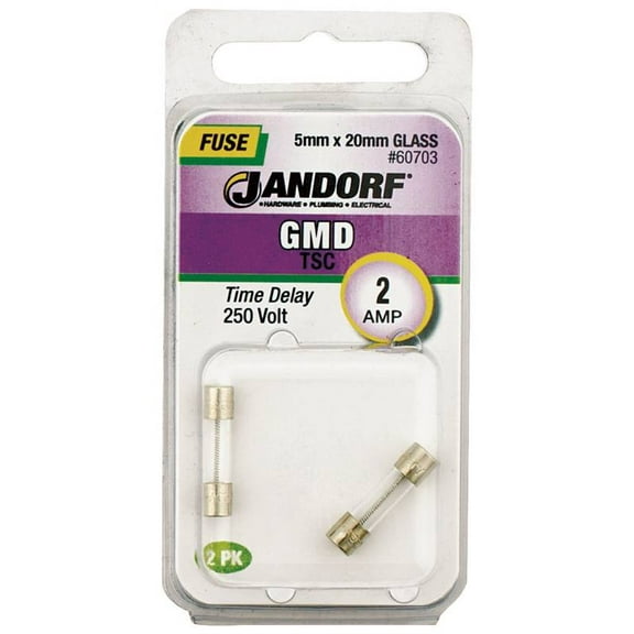 Jandorf Specialty Hardw Fuse Gmd 2A Time Delay 60703
