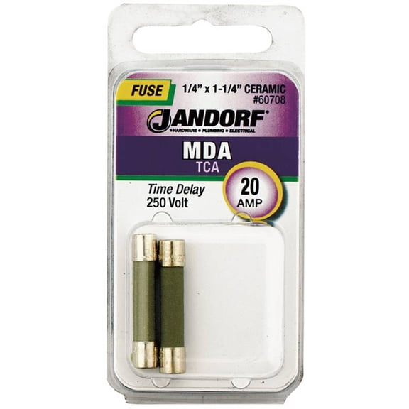Jandorf Specialty Hardw Fuse Mda 20A Time Delay 60708