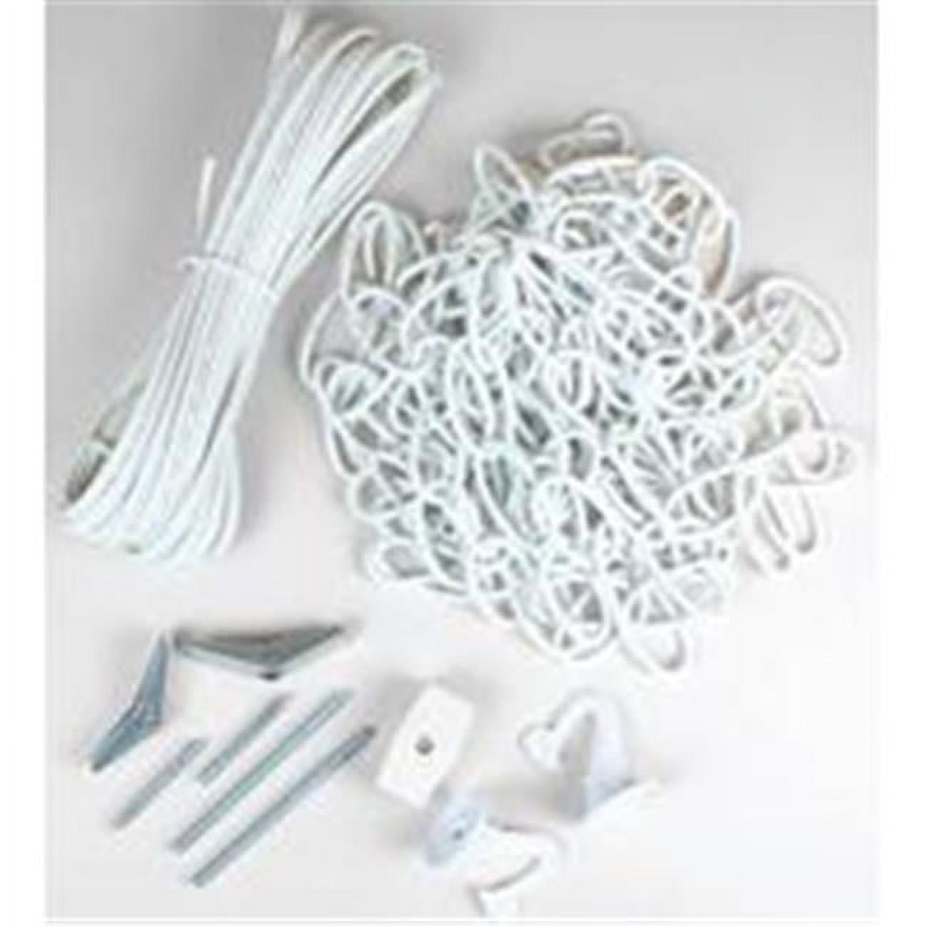 Jandorf Specialty Hardw Kit Swag 15Ft/20Ft Cord White 60262