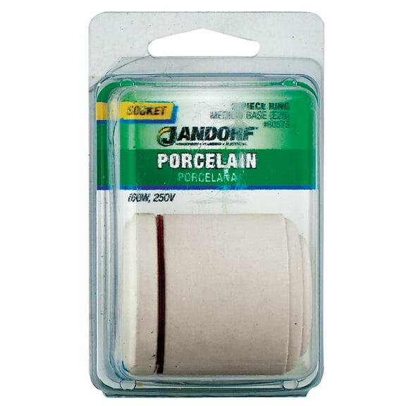 Jandorf Porcelain Medium Base Ring Socket 1 pk