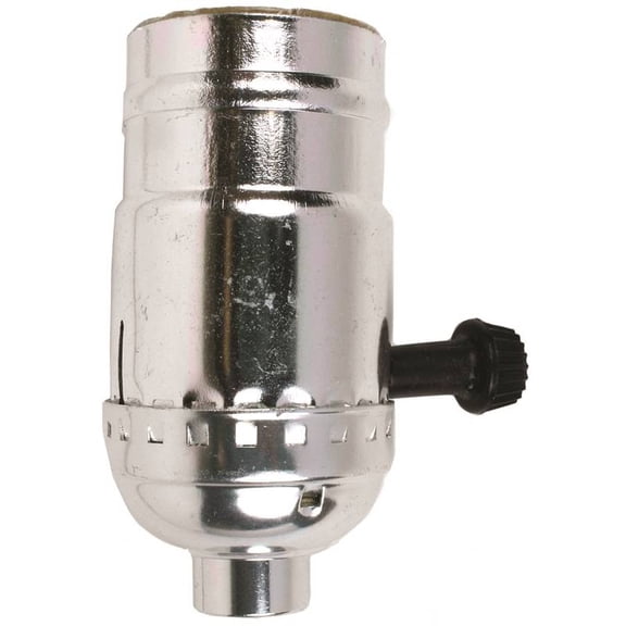 Jandorf Specialty Hardw Socket Turn Knob 3-Way Nickel 60403