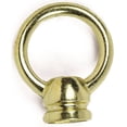 thumbnail image 1 of 60242 Swag Hook Ceiling Loop, Brass Finish, 1-3/8 Female x 1/8-In. IP - Quantity 1, 1 of 2