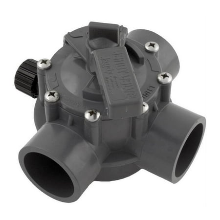 Jandy 1154 Swimming Pool & Spa 3-Way Port Valve 1 1/2"-2" Positive Seal CPVC