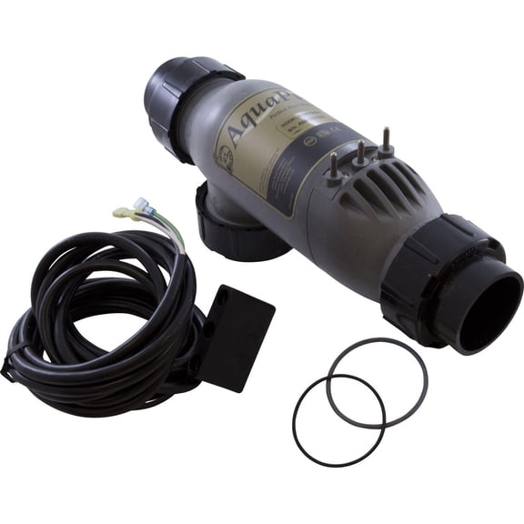 Jandy R0475400 AquaPure 1400 Cell 3-Port with 2' PVC LX Unions Replacement Salt Cell