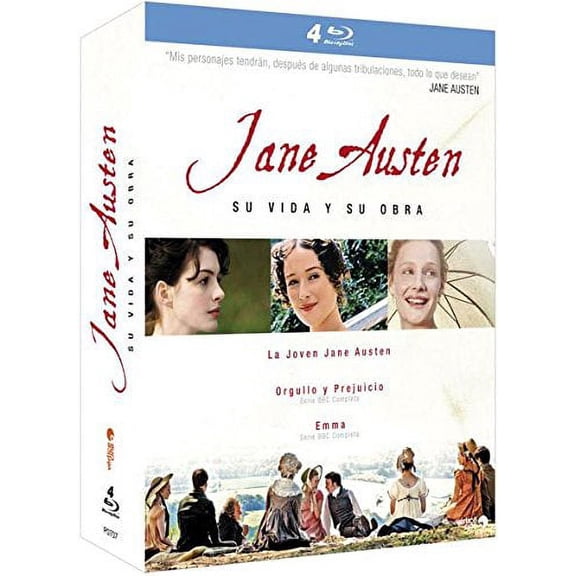 Jane Austen Collection ( Becoming Jane / Pride and Prejudice / Emma ) [ Blu-Ray, Reg.A/B/C Import - Spain ]