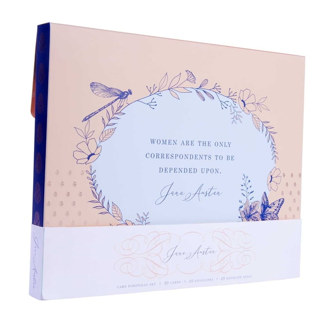 Jane Austen: Jane Austen Card Portfolio Set (Set of 20 Cards) (Postcard book or pack)