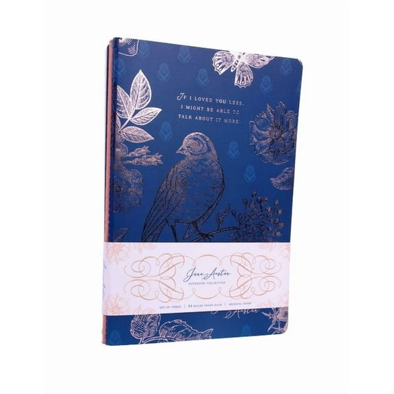 Jane Austen Jane Austen Sewn Notebook Collection (Set of 3), (Paperback)