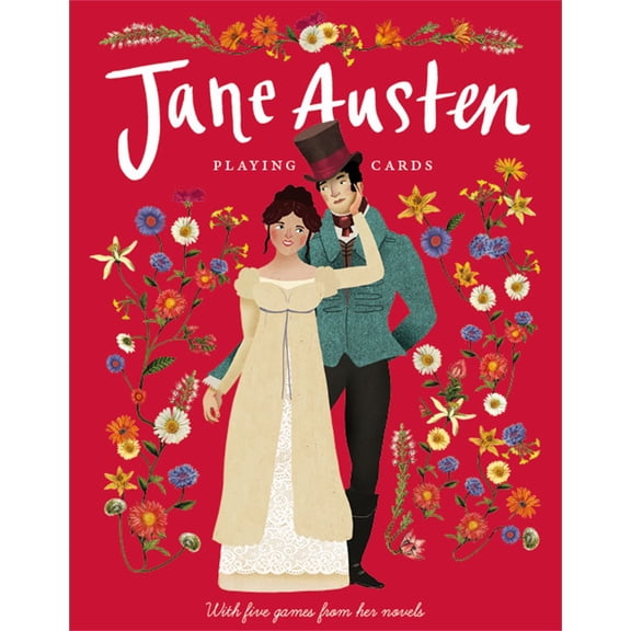 Jane Austen Playing Cards: Rediscover 5 Regency Card Games (Hardcover)