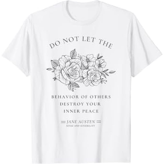 Jane Austen Sense And Sensibility Bookish Bookworm Novel Literature T ...