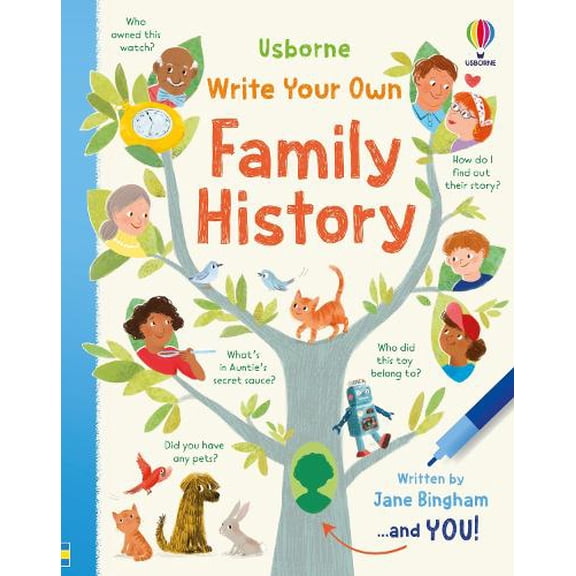Jane Bingham Write Your Own Family History (Spiral-Bound) Write Your Own