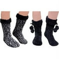 thumbnail image 1 of Jane & Bleecker Womens Chunky Slipper Socks, 1 of 2
