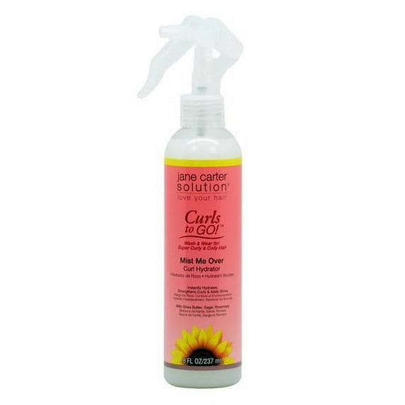 Jane Carter Curls to Go Mist Me Over Curl Hydrator, 8 oz, 2 Pack