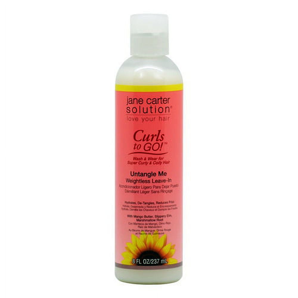 Jane Carter Curls to Go Untangle Meeightless Leave-In, 8 oz, 2 Pack