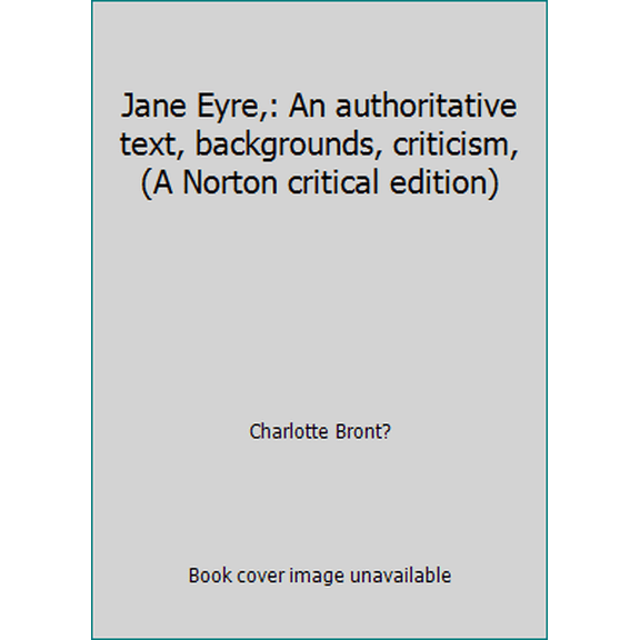 Pre-Owned Jane Eyre (Paperback) 0393099660 9780393099669
