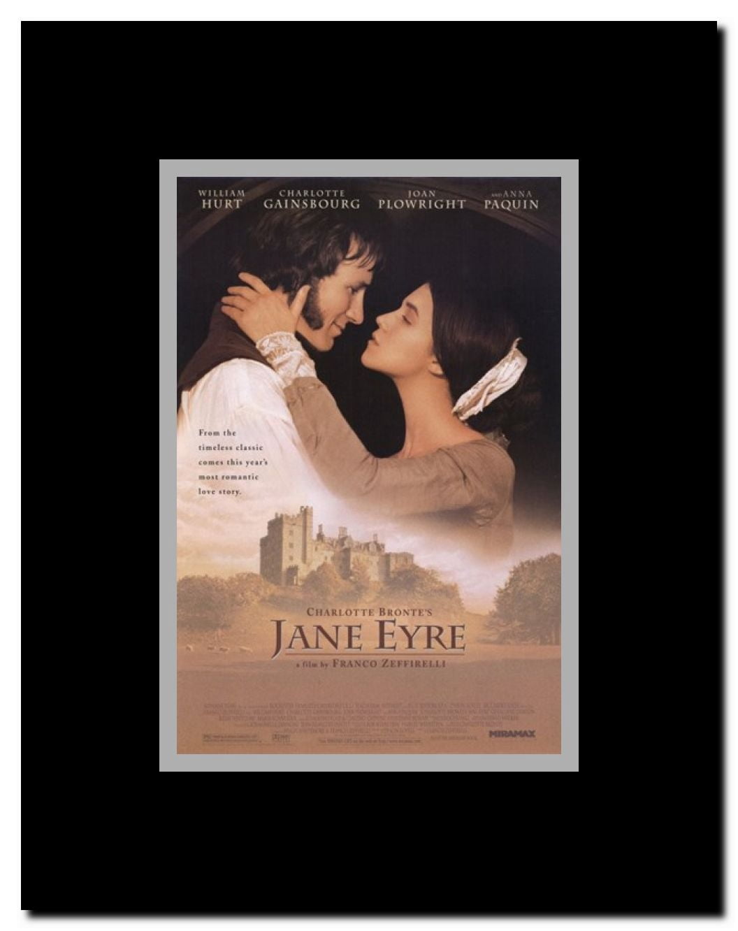 Jane Eyre Framed Movie Poster
