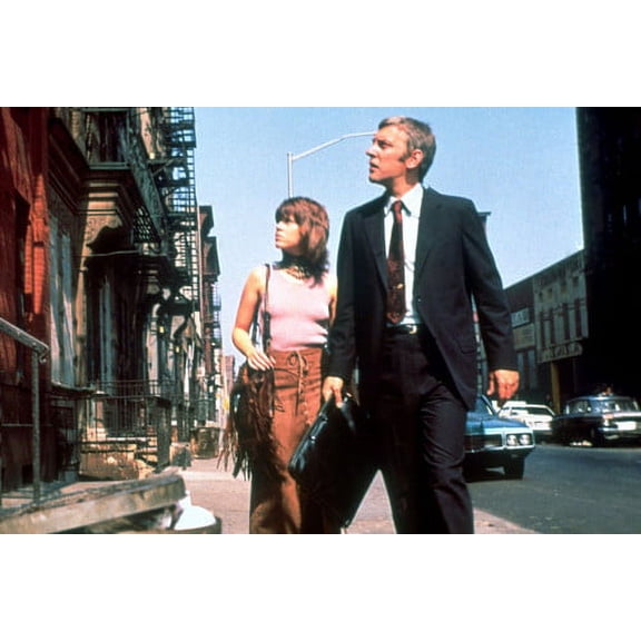Jane Fonda and Donald Sutherland in Klute 24x36 Poster