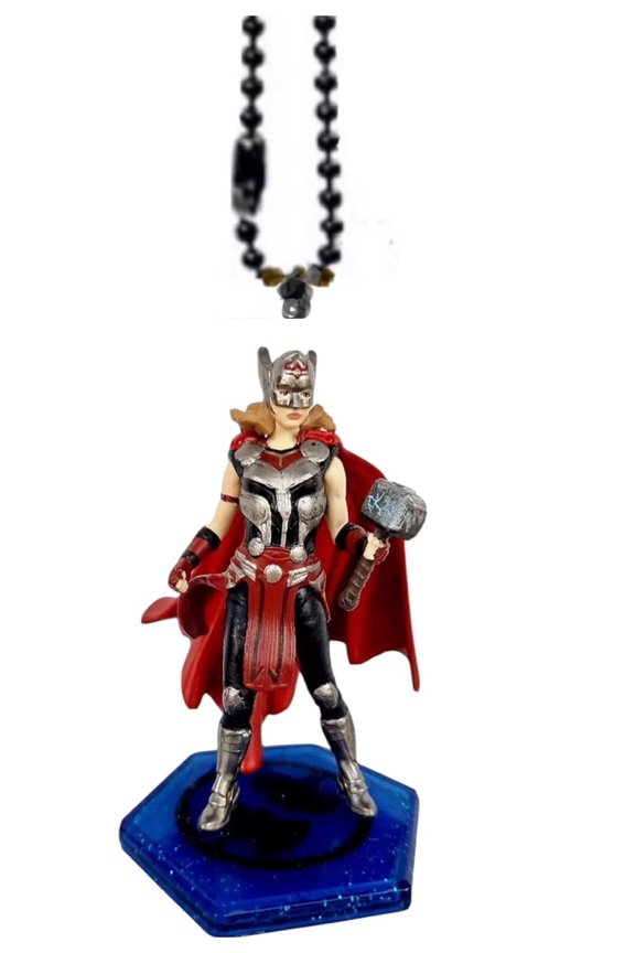 Jane Foster Love & Thunder KEYCHAIN DANGLER Figurine Figure 4 Thor PVC ORNAMENT Buy It Now 267581089333