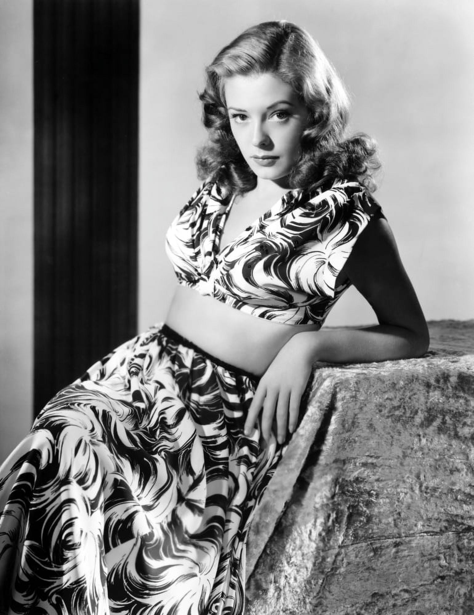 Jane Greer Canvas Art - (16 x 20)