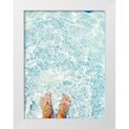 thumbnail image 1 of Jane, Sarah 12x14 White Modern Wood Framed Museum Art Print Titled - Relaxed Feet, 1 of 4
