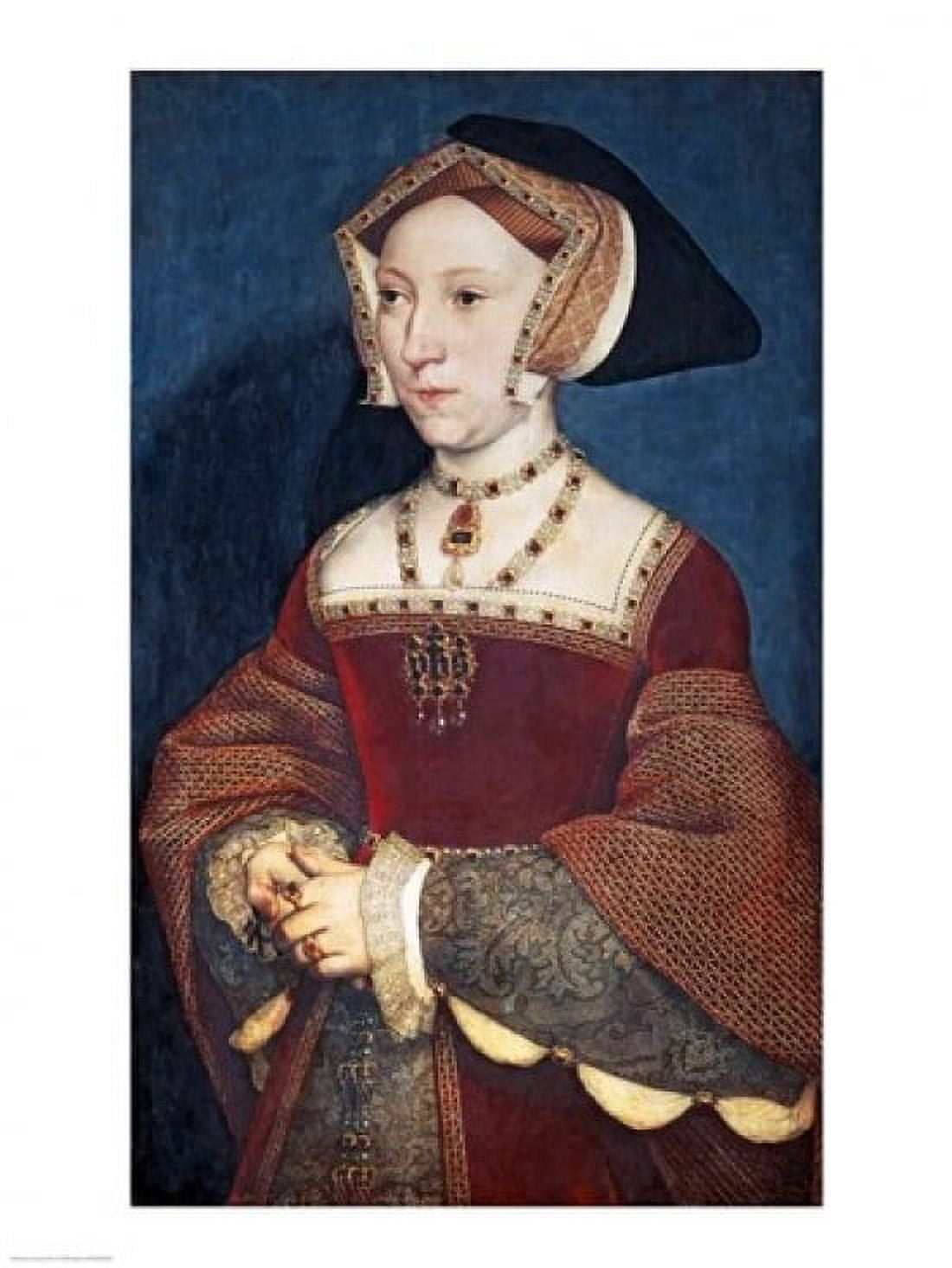 Jane Seymour 1536 Canvas Art - Hans Holbein (18 x 24)