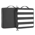 thumbnail image 1 of Jane Stone 2pcs Outdoor Seat Cushions with handle and Ties, 20" x 20" x 3" Water-resistant Outdoor Seat Pads Extra Thick Patio Chair Cushions for Patio Furniture - Dark Grey, 1 of 8