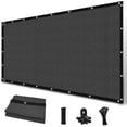 thumbnail image 1 of Jane Stone 90% Sun Shade Cloth with Grommets, 8'X12' Pergola Replacement Shade Cover Canopy Privacy Screen for Outdoor Patio Garden, Dark Gray, 1 of 7