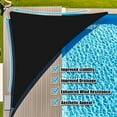 thumbnail image 1 of Jane Stone Sun Shade Sail Canopy 5'X7'X8.6'Customized Triangle Shade Cloth Canopy Tent for Outdoor UV Protection，Black, 1 of 6
