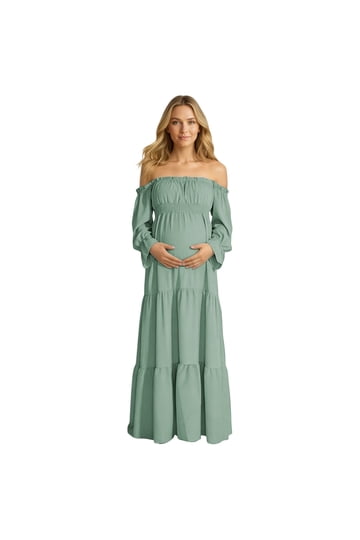 gray chiffon maxi dress Sage Ivory Floral Halter Front Chiffon Maxi Dress