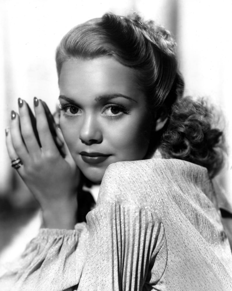 Jane Wyman Around 1940 Canvas Art - (16 x 20)
