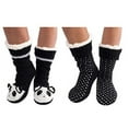 thumbnail image 1 of Jane and Bleecker 2 Pair Slipper Socks, 1 of 5