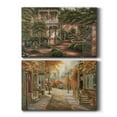 thumbnail image 1 of Jane's Courtyard II Premium Gallery Wrapped Canvas - Ready to Hang - Set of 2 - 32 x 48 Each, 1 of 4