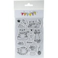 thumbnail image 1 of Jane's Doodles Clear Stamps 4"X6"-Cats, 1 of 2