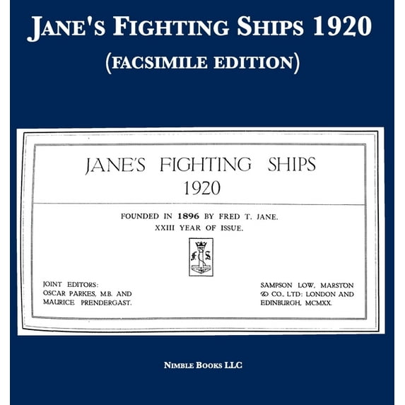 Jane's Fighting Ships 1920 (facsimile edition) (Hardcover)