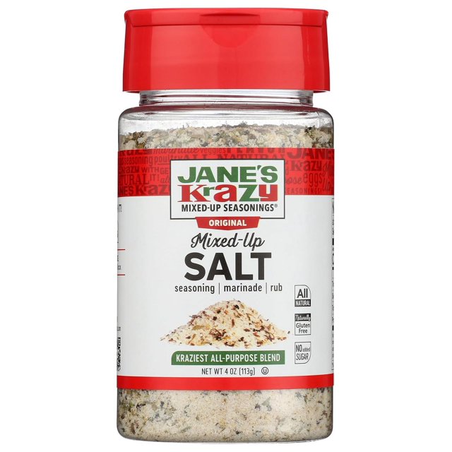 Jane's Krazy Mixed Up Salt, 4 Ounce