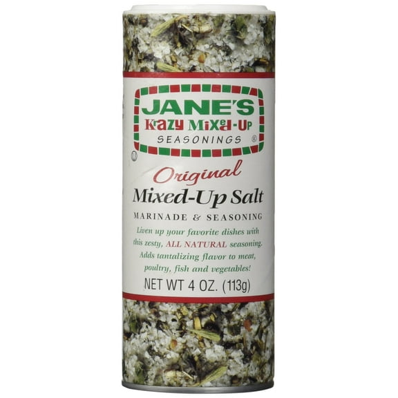 Jane's Krazy Mixed-Up Seasonings Krazy Mixed-Up Salt, 4 oz (Pack of 12)