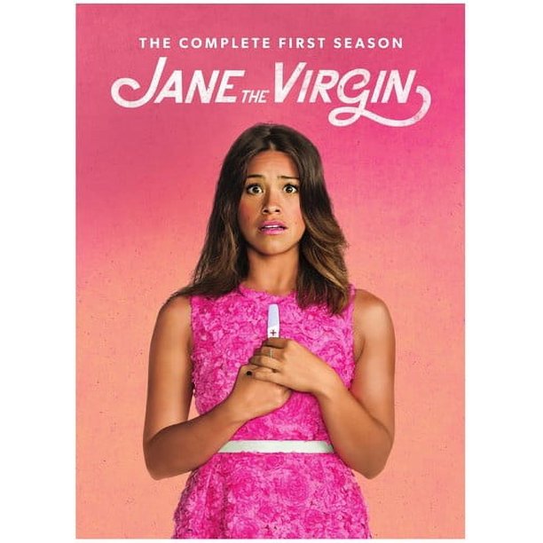 jane the virgin pink dress Pink Kimono Sleeve / Midi Dress In Soft Jacquard worn by Petra Solano (Yael  Grobglas) in Jane the Virgin (Season 05 Episode 19)