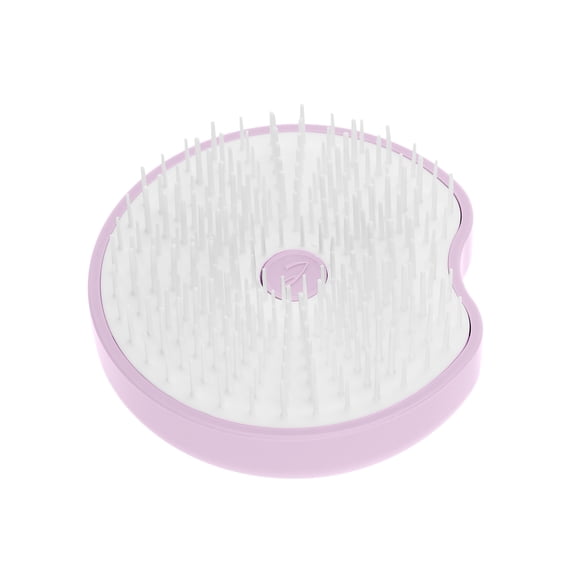 Janeke Compact Hairbrush With Mirror, Hair Brush, Pink, 1 pc